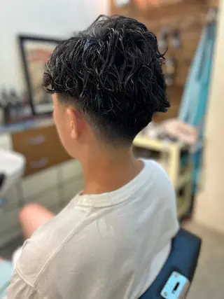 パーマ メンズ 鴇巣 翼のヘアスタイル