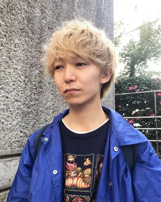 カラー パーマ ヘアアレンジ メンズ メンズ特化✂️栗原 侑也のヘアスタイル