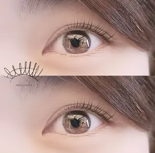 マツエク・マツパ eyelash salon Rey岡山駅前店所属・Rey 岡山駅前店のマツエク・マツパデザイン