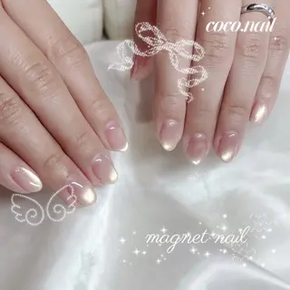 ネイル coco.nail/ y2k/ワンホンのネイルデザイン