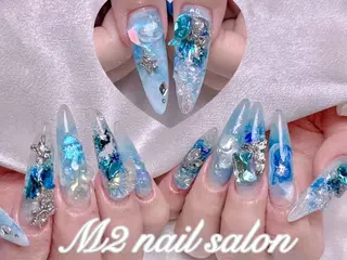 ネイル 長さだし専門店 M2　rikaのネイルデザイン