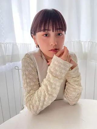 カラー 清 亜由佳のヘアスタイル