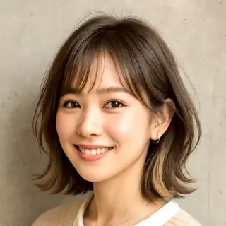 ショート 大沼 那奈のヘアスタイル