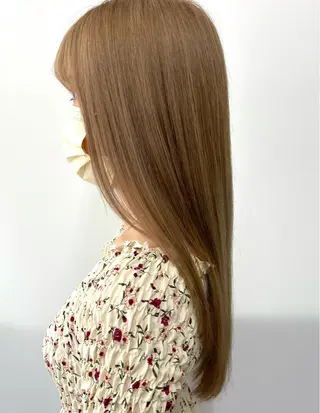 ロング カラー 美髪矯正・レイヤー 倉友哉のヘアスタイル