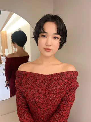 ショート 無料カットモデル /yuukaのヘアスタイル