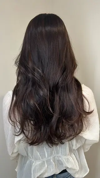 ロング カラー 小澤 一稀のヘアスタイル