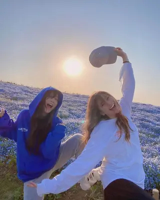 ロング カラー 海外レイヤー /NAGISAのヘアスタイル