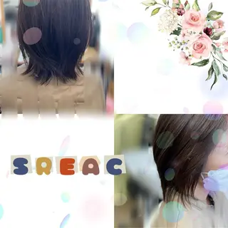 ミディアム 菊地 あやかのヘアスタイル