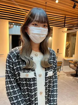 ミディアム 市村 香多のヘアスタイル