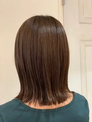 ミディアム 山下 きらりのヘアスタイル