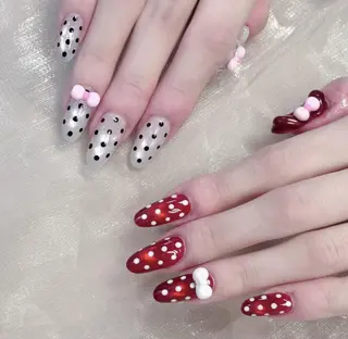 ネイル By moonネイル 🌷ワンホン/韓国風のネイルデザイン