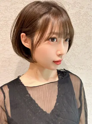ショート カラー 縮毛矯正✨🫧 レイヤー川村利幸のヘアスタイル