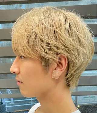 カラー メンズ 山田 晃輔のヘアスタイル