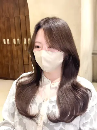 ロング カラー 高槻No.1🇰🇷 韓国ヘア　橋口陽太のヘアスタイル