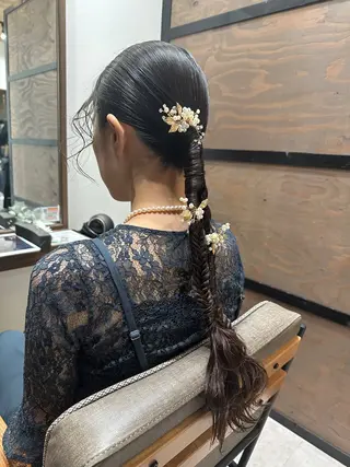 ヘアアレンジ 💙美髪救世主💙 関華蓮のヘアスタイル