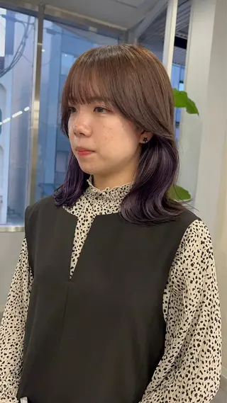 ミディアム けいと髪質改善 全年齢リピート多数のヘアスタイル