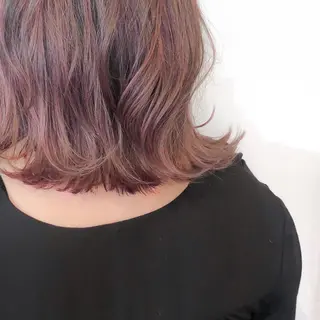 ミディアム カラー ダメージレスサロン✨ kayo🌱のヘアスタイル