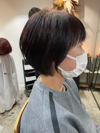 ショート 《nico》 髙橋秋花🖤🧡のヘアスタイル