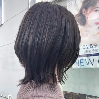 ミディアム 佐々木 浩之のヘアスタイル