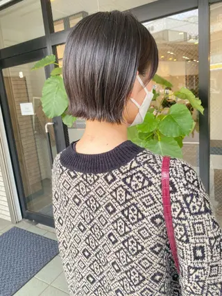 ショート カラー ショート、ボブ シマダマサトのヘアスタイル