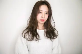 ロング カラー 坂口 功一郎のヘアスタイル