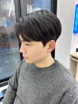 ショート カラー パーマ ヘアアレンジ メンズ 亀井隆汰/メンズ専門 パーマ特化美容師のヘアスタイル