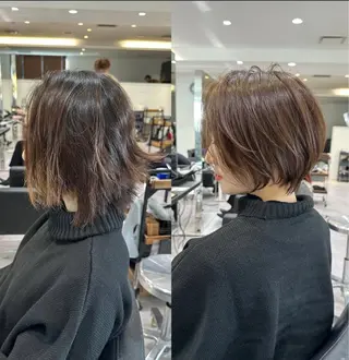 ショート 大人ショート特化/ カットモデル/表参道のヘアスタイル