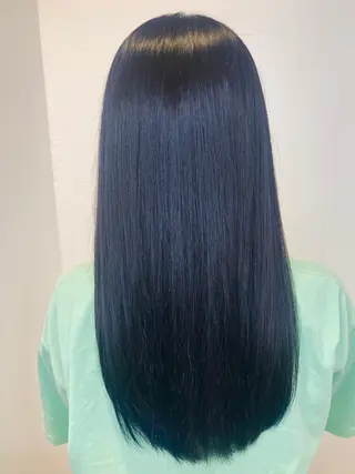 ロング カラー 店長　濱口 花菜　美髪整形のヘアスタイル