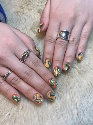 ネイル Nail salon Euphoriaのネイルデザイン