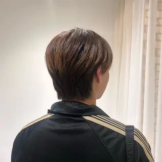 メンズ 🤎オリーブカラー× パーマ特化💫森口のヘアスタイル