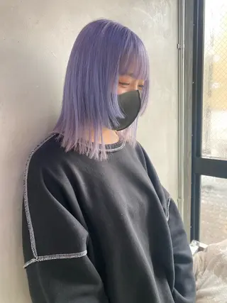 セミロング 宮田海聖 ナチュラル/美髪のヘアスタイル