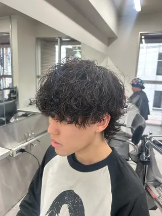 パーマ メンズ パーマ支持率No.1 ❤️🔥安成弾のヘアスタイル