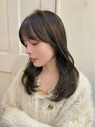 ロング rena/レイヤー /メンズ◎のヘアスタイル