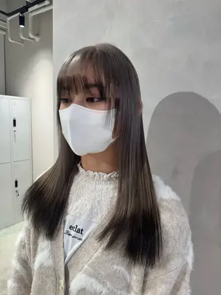 ロング カラー 透明感カラー✨艶髪 制作🌱山根あゆみのヘアスタイル
