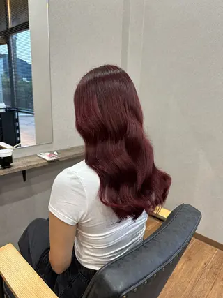 ロング カラー 鵜飼 真伍のヘアスタイル