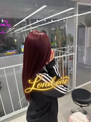 ロング 中野 光瑠のヘアスタイル