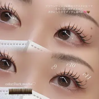 マツエク・マツパ UNPLAN maiのマツエク・マツパデザイン