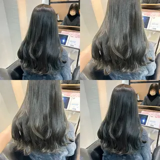 セミロング カラー 🤍透明感/韓国風 🤍サクラギヒトミのヘアスタイル