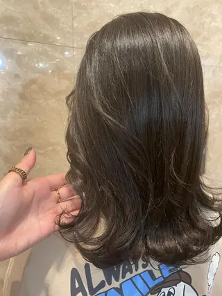 ミディアム カラー 🍓 JURiA 🍓のヘアスタイル