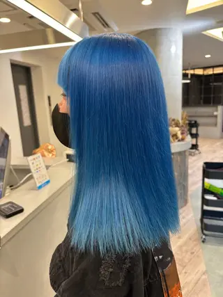 ロング 韓国ハイトーンカラー kana♡のヘアスタイル