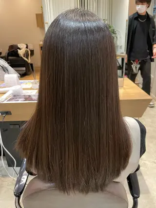 ロング パーマ 一箭 恵梧/ロングヘアのヘアスタイル