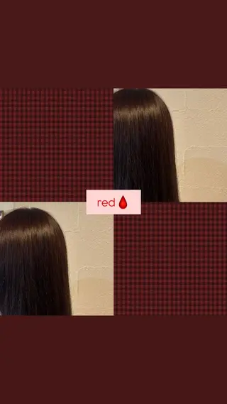 ロング カラー 半澤 亜実🪐/縮毛矯正のヘアスタイル