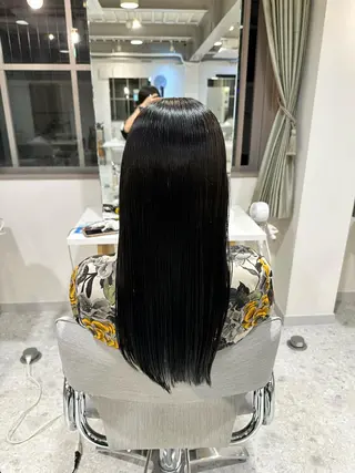 ロング カラー 馬渕 拓海のヘアスタイル