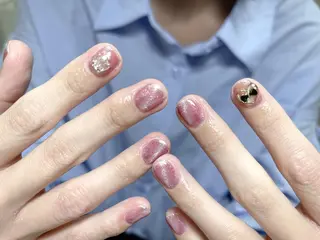 ネイル na🎀🎀na ちゅるちゅるのネイルデザイン