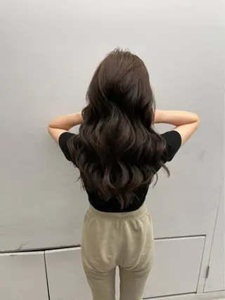ロング 韓国ヘア🕊村上 ののこ🕊のヘアスタイル