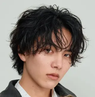 パーマ メンズ 仙台波巻きパーマ/ fifth/遠藤楓雅のヘアスタイル