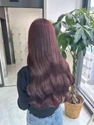 ロング カラー ブリーチなしの達人 🌈KAITOのヘアスタイル