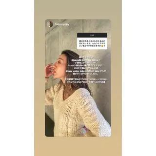 ミディアム カラー パーマ ヘアアレンジ メンズ キッズ ネイル マツエク・マツパ アイブロウ 即小顔♥️美容鍼× ハーブピーリングのその他イメージ