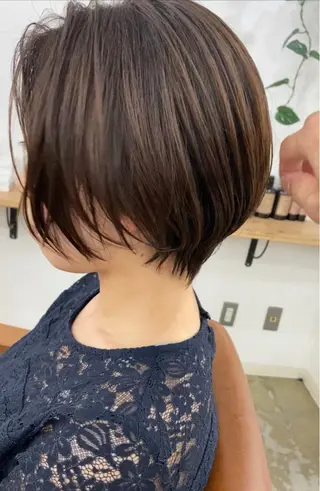 ショート カラー ショートヘア、ボブ こやさん　コヤマのヘアスタイル