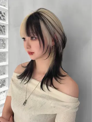 ミディアム 🥇KEN /レイヤー/カラーのヘアスタイル